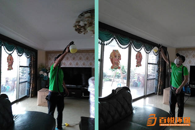 佛山除甲醛電話百悅環(huán)保佛山室內甲醛治理